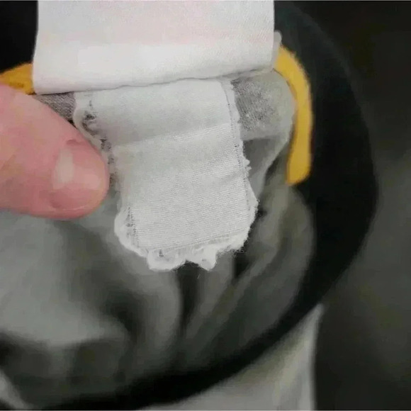 Vintage Y2k Pittsburgh Steelers NFL Oversized Jersey VNeck Tee - Picture 7 of 7